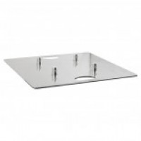 DT Column Base 60x60 AL with connectors